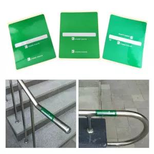 [퍼니메이커]시각장애인 핸드레일 스티커 촉지판 안내판 표찰 점자표찰 핸드레일촉지판 점자안내판 장애인