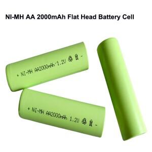 고용량 충전식 Ni-MH 배터리 카메라 마이크 마우스 장난감 1.2V AA 2000mAh
