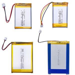 충전식 LiPo 폴리머 리튬 배터리 PS4 카메라 블루투스 스피커용 7.4V