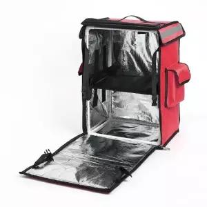 ( )2단 백팩형 보온보냉 배달가방 (42L) 대용량 보온백