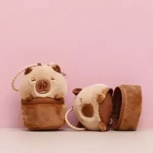 카피바라 스마트 동전지갑 키링 파우치 캐릭터