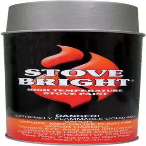 포레스트 페인트 6193 1200 우드 스토브 고온 - 메탈릭 그레이