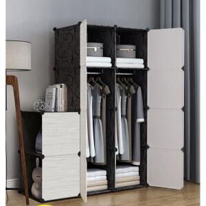 접이식 옷장 조립식 1인 비키니옷장 가벼운 장롱 간이