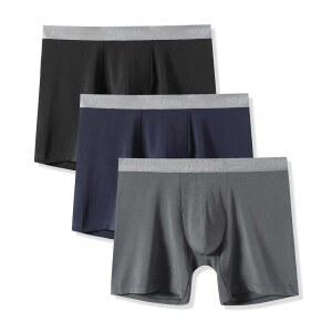 라파사 남성 복서 브 3팩 쿨 마이크로모달 스트레치 속옷 트렁크 편안한 통기성 M71