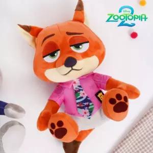 주토피아 2 닉 와일드 인형 주디 여우 동물 캐릭터 애착 귀여운 25cm