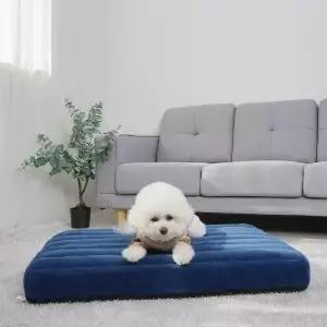 중소형견 사각 침대겸 쿠션 대형 그레이 U136731 방석