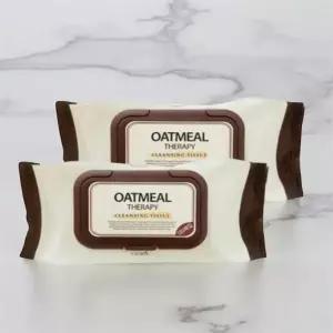 일본 클렌징 티슈 저자극 코튼 수정 화장 패드 눈티슈 120ml 1+1