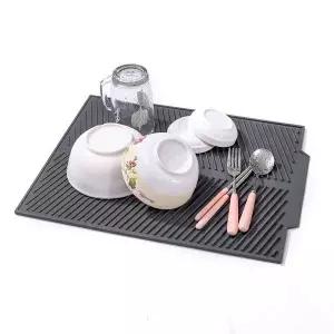 [골드스마일]라인 실리콘 드라잉매트 냄비받침 간이식기건조대