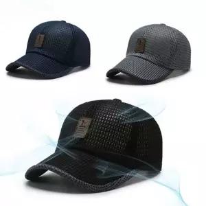 남성 야외 작업 시원한 메쉬 통풍 여름 통기성 모자