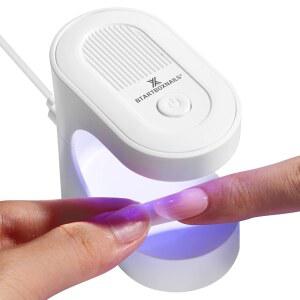 BTArtboxnails 핸디 미니 네일 램프 - 젤 네일용 패스트 큐어 UV LED 램프, 6W 라이트, 2 타이머로 모든 폴리쉬 사용 가능