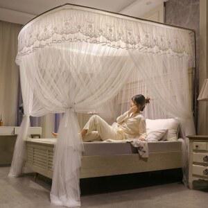 공주 침대 캐노피 레이스 10m 안방 200 왕관 놀이방 블루 요정 하얀색 공주캐노피