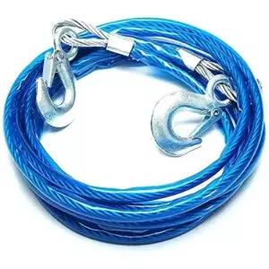 견인장치 차량용 견인 로프 3-7톤 강철 와이어 트레일러 후크 비상 자가 구조