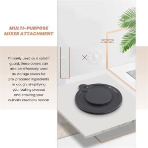 호환 EMECE-믹서 Kitchenaid 4.5-5쿼트 틸트 헤드 스탠드 믹서용 보울 커버  반죽 발효제