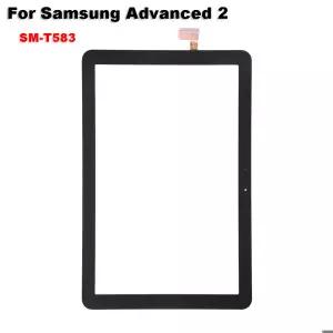10.1 갤럭시 호환 탭 고급 2 T583 SM-T583 터치 스크린  LCD 전면 유리 패널 교체 부품