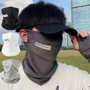 라벨 쿨마스크 자외선차단 귀걸이 라벨 쿨마스크 안면마스크 쿨넥워머 라벨 자전거마스크 등산마스크