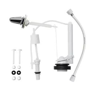 제이원프라임 무소음 측면 내림 겸용부속세트JWB-8000 양변기 물통 마개 핸들 좌변기 고압호스포함