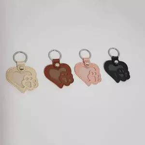 반려동물 털 보관 열쇠고리 2p 기념품 키홀더 고양이보호대