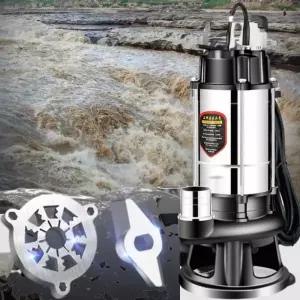 농업용 전기 양수기 고압 수중 충전식 워터펌프 소형 물펌프 오수용