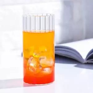 디자인 투명 음료잔 주스컵 텀블러 유리컵