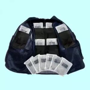 [셀러에이드]여름 조끼 네이비 XL 아이스웨어 냉방용 쿨링