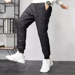 겨울용 보온 라이딩 남성 시보리 밑단 바이크 팬츠