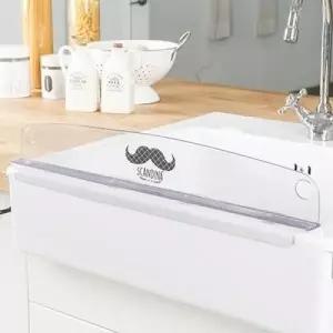 싱크대 실리콘 물튀김 차단 와이드 가림막 설거지 방수 스플래시 가드