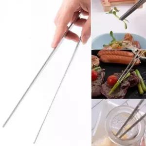 스테인리스 집게 플레이트 고기 조리 핀셋