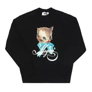 [MSGM][명품] MSGM 3941MDM113SE 257749 99 큐트 키티 프린트 로고 여성 맨투맨