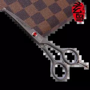 반려동물 커브 미용가위 엉덩이털정리 5인치