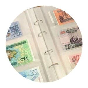 옛날돈 보관앨범 케이스 인스 희귀 옜날돈 코인 지폐수집 정리 속지 옛날 수집