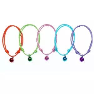 길이조절 매듭 방울 목걸이 소형견 펫목걸이 강아지인식표