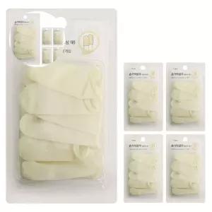 (제스트)대 엠보싱 손가락골무 x 5개 고무골무 핑거넵 사무