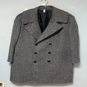 ZARA 자라 남자 모직 롱코트 체크 XL 105