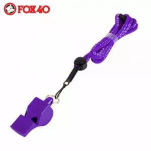스포츠용 클래식 줄포함 퍼플 색상 경기용 휘슬 호루라기 스포츠호루라기