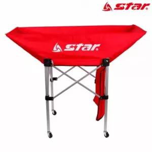 농구 배구 공 이동용 V형 멀티 스포츠 볼 카트 레드 농구볼캐리어 배구볼망