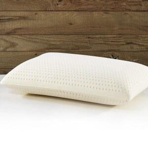 저는 내추럴 탈랄레이 베개로 미디엄 침대 통기성 탈착식 화이트 라텍스 100 커버 서포트 수면