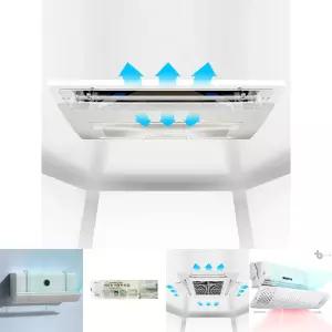 에어컨바람막이 천장형 1way 70x14cm 에어가림막 날개/풍향/조절/직바람/공기/순환/절약/차단/가림막/가드