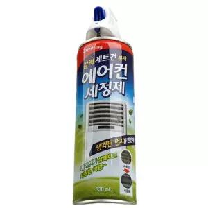 붙어있는 먼지 손쉽게 뿌리면 끝 에어컨 세정제 330ml 붙어있는 먼지 손쉽게