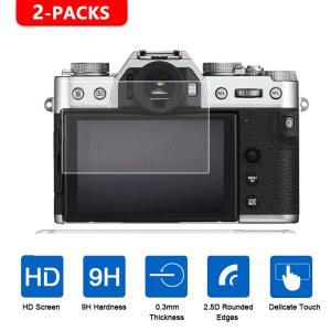 2PCS 강화 유리 후지필름 X-T5 XT5 화면 보호기 X-T30 X-T20 X-T10 XT100 XF10 X-E3 A1 A2 XT4 X100V X70 X-H1 XA3 XA5