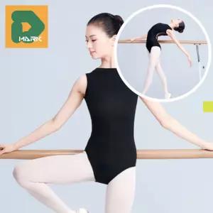 성인발레 레오타드 점프수트 라인 댄스 신축성 무용 연습복 디자인 편안한 기본 체조복 입문용 슬림핏