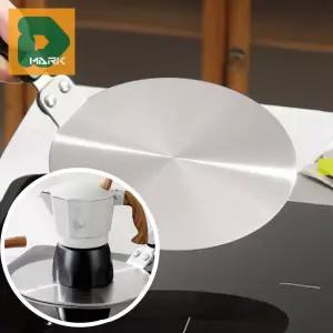 전용설계 가열판 인덕션플레이트 열전도판 모카포트  보조용 받침대 인덕션용 어댑터 주방 주방용