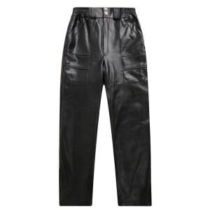 가죽바지 클레식 남성 양가죽 웨이스트 데님 기모 92631163 플리스 밴디지