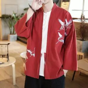 일본 유니폼 요리사 작업복 남성 가운 자수 세트 빅사이즈 가디건