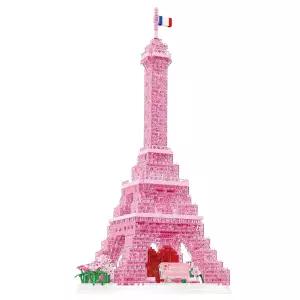 나노블럭 핑크 에펠탑 무드등 1314조각(PCS)