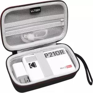 KODAK Mini 2 레트로 4PASS 휴대용 포토 프린터/KODAK Shot 인스턴트 디지털 카메라 블랙+그레이(케이스