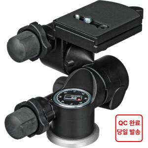 Manfrotto 410 3방향 기어드 팬앤틸트 헤드(410PL 퀵 릴리스 플레이트 포함)