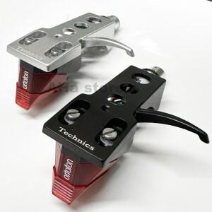 Ortofon 테크닉스 헤드쉘 이동 자석 스테레오 턴테이블 카트리지 스타일러스 2M 레드 사전 장착