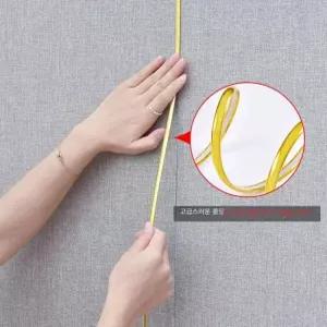 골드 포인트 띠벽지 리폼 띠시트지 몰딩 스티커 금색