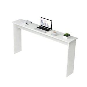 슬림 테이블 폭좁은 수납 컴퍼니 책상 1단 키미드 보조 진열 60x20x59 소파 화이트