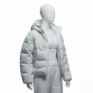 [나이키] 스우시 써마핏 오버사이즈 다운 여성 패딩 재킷 서밋 화이트